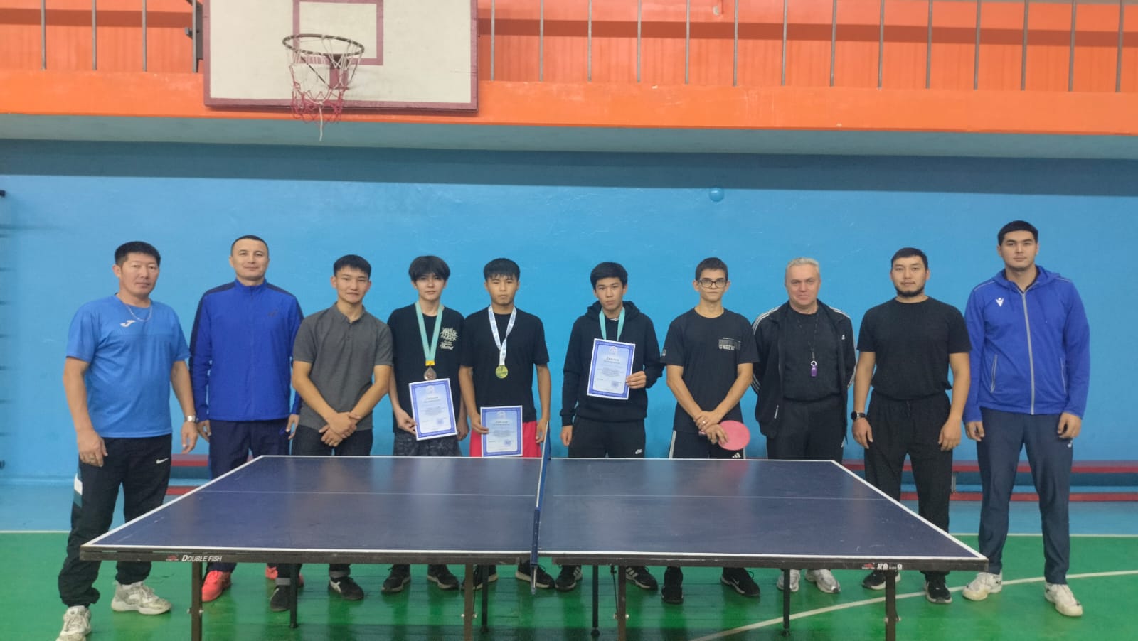 Первенство УКВПК по настольному теннису.